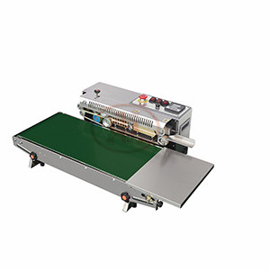 FRB-770W墨輪印字連續(xù)封口機(jī)（輸送臺加寬300MM）